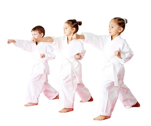 Aggressive children can learn to deal with their issues by taking martial arts classes.