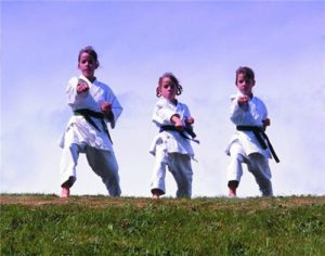 Martial arts training can build confidence and ensure kids get enough physical activity.