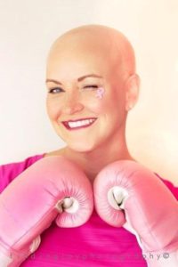 Sue Ward used kickboxing as a healthy outlet when she was diagnosed with breast cancer.