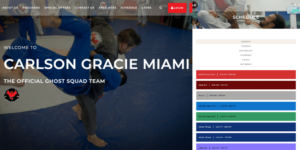 Carlson Gracie Miami BJJ Website