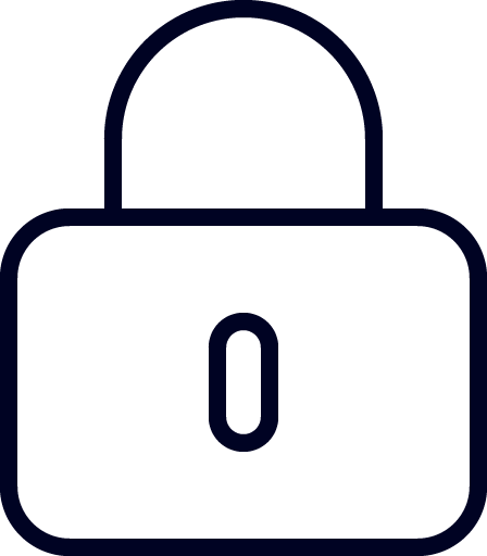 Icon of a lock